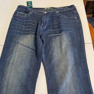 Women's Blue Flare Jeans